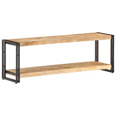 vidaXL TV Cabinet 120x30x40 cm Rough Mango Wood