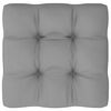 vidaXL 4-Seater Garden Sofa with Cushions Solid Pinewood