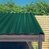 vidaXL Roof Panels 36 pcs Galvanised Steel Green 60x36 cm
