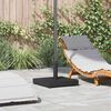 vidaXL Outdoor Umbrella Base Black 45 x 45 x 31.5 cm Steel , Concrete