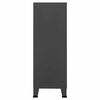 vidaXL Industrial Storage Chest Anthracite 75x40x115 cm Metal