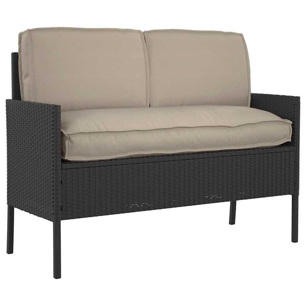 vidaXL Cushion Set 3 pcs Taupe Oxford Fabric