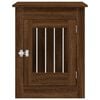 vidaXL Dog Crate Furniture Brown Oak 55x80x68 cm Engineered Wood