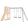 vidaXL Outdoor Playset Solid Wood Pine