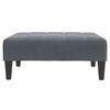 vidaXL Footstool Dark Grey 77x55x31 cm Velvet