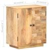 vidaXL Sideboard 60x35x70 cm Solid Mango Wood