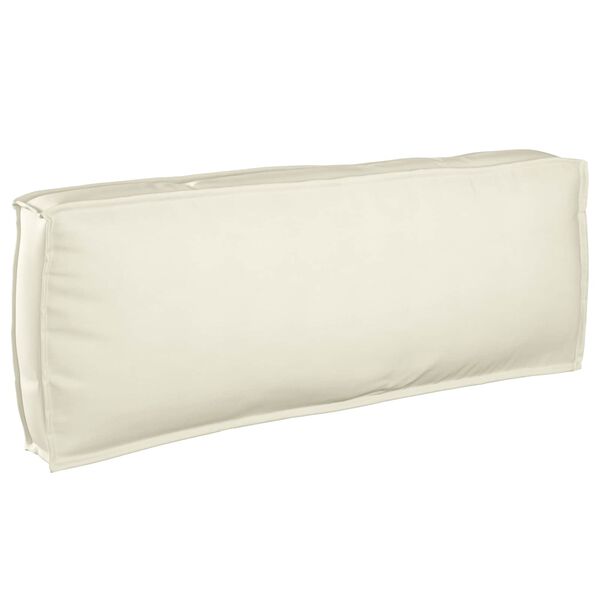vidaXL Cushion Cream 120 x 40 x 12 cm Oxford Fabric