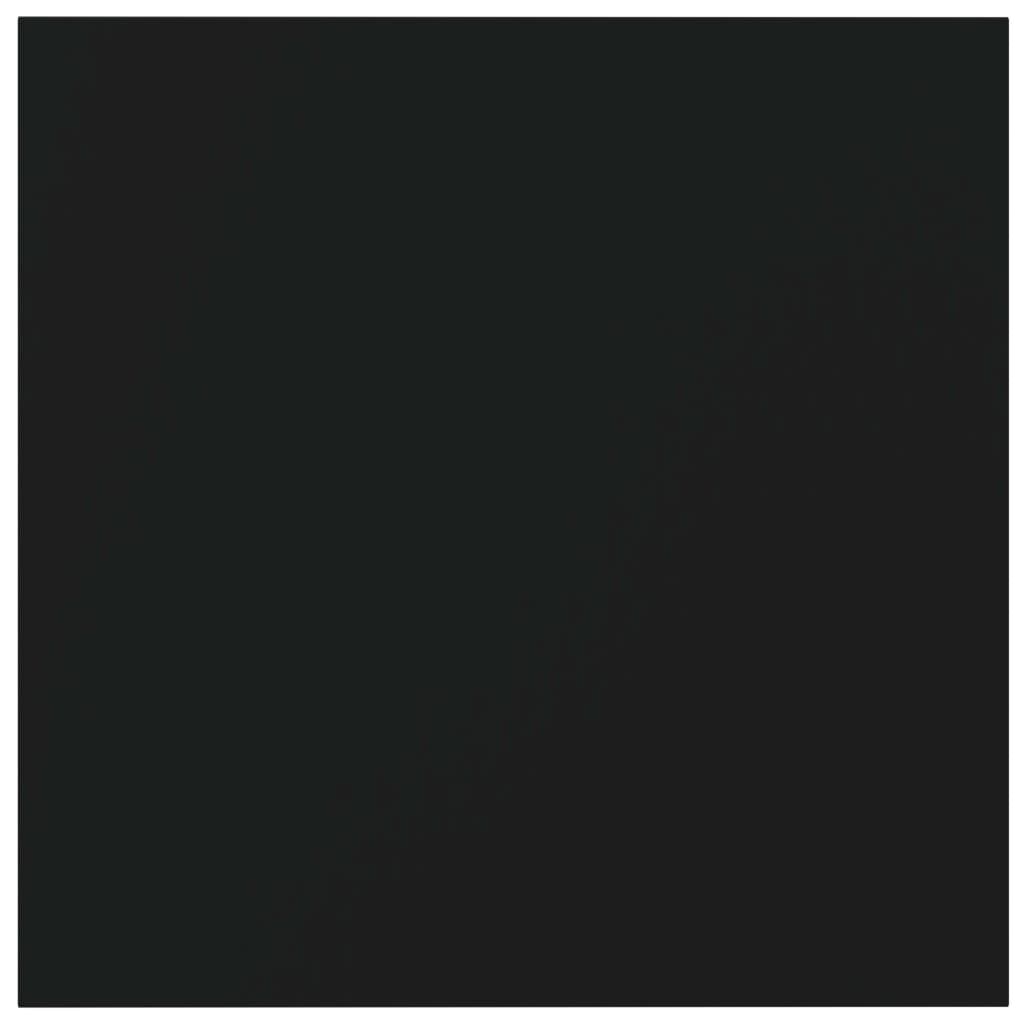 vidaXL Bookshelf Boards 8 pcs Black 40x40x1.5 cm Engineered Wood