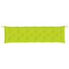 vidaXL Garden Bench Cushions 2pcs Bright Green 200x50x7cm Oxford Fabric