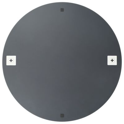 vidaXL Frameless Mirror Round 80 cm Glass