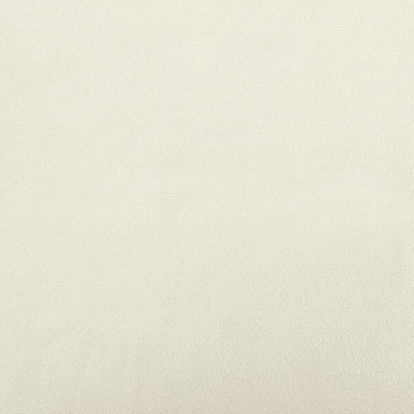 vidaXL Relaxing Chair Cream White Velvet