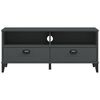 vidaXL TV Cabinet VIKEN Anthracite Grey Engineered Wood
