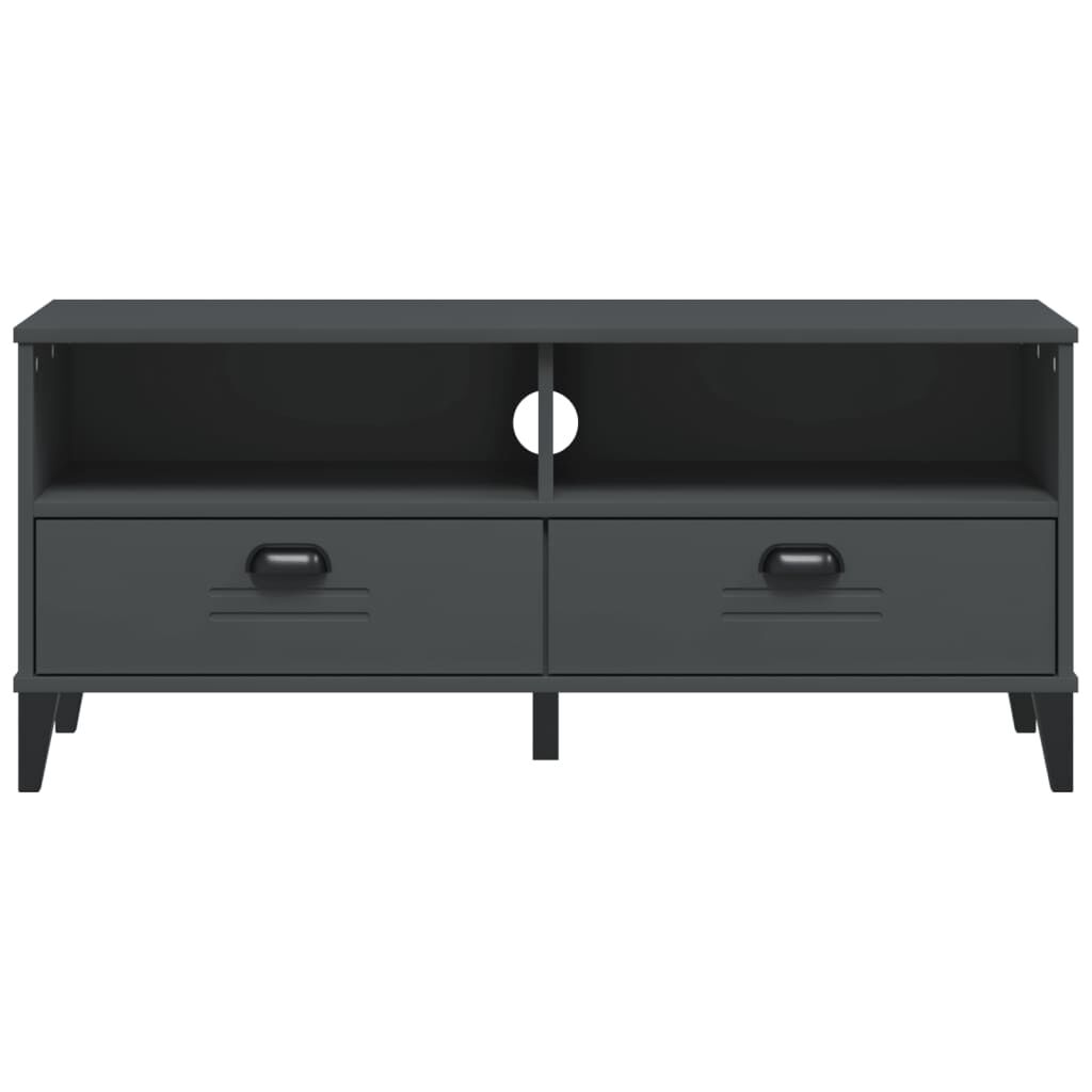 vidaXL TV Cabinet VIKEN Anthracite Grey Engineered Wood