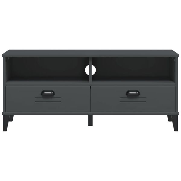 vidaXL TV Cabinet VIKEN Anthracite Grey Engineered Wood