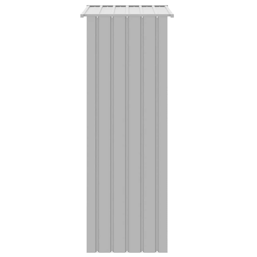vidaXL Bird Cage Grey 115x78x200 cm Galvanised Steel