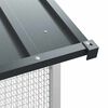 vidaXL Bird Cage Anthracite 422 x 103 x 142 cm Galvanised steel