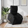 vidaXL Electric Stand up Massage Recliner Chair Black Fabric