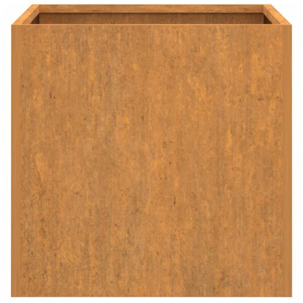 vidaXL Planter 32x30x29 cm Corten Steel