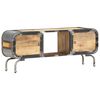 vidaXL TV Cabinet 110x30x42 cm Solid Wood Mango