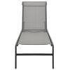 vidaXL Sun Loungers 2 pcs with Table Textilene and Steel