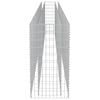 vidaXL Gabion Raised Bed Galvanised Steel 540x50x100 cm