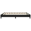 vidaXL Box Spring Bed Frame Black King Faux Leather (US Only)