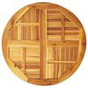 vidaXL Table Top &Oslash;80x2.2 cm Round Solid Wood Acacia