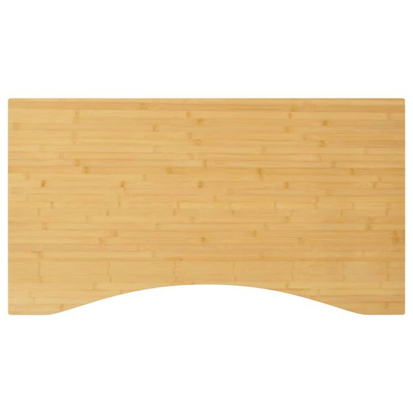 vidaXL Desk Top 110x60x2.5 cm Bamboo