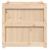vidaXL Garden Planter 60x60x60 cm Solid Wood Pine