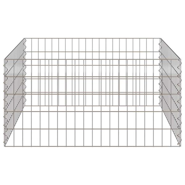 vidaXL Composter Grey Steel