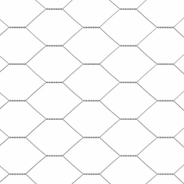 vidaXL Chicken Cage Silver 400 x 200 x 198.5 cm Galvanised steel