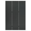 vidaXL 3-Panel Room Divider Anthracite 120x180 cm Steel