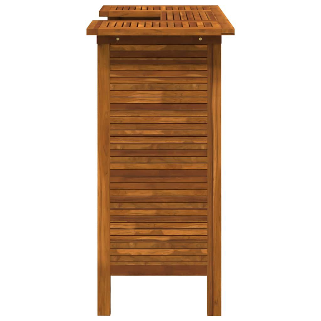 vidaXL Bar Table 110x50x105 cm Solid Acacia Wood