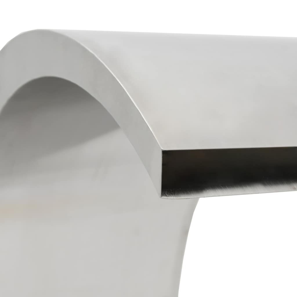 vidaXL Pool Fountain 22x60x70 cm Stainless Steel 304