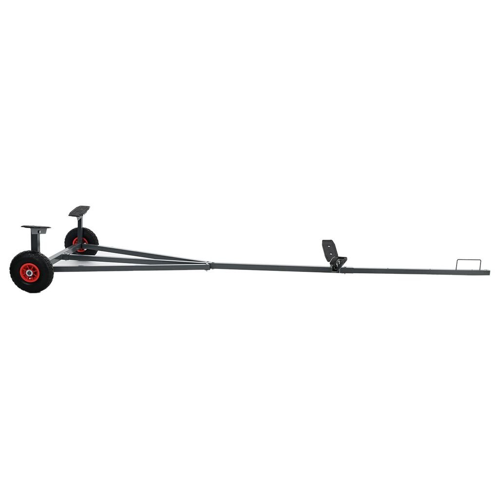 vidaXL Boat Trailer 212-302 cm Adjustable Length 160 kg Steel
