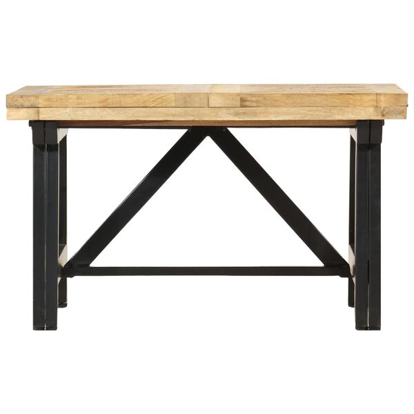 vidaXL Extendable Coffee Table 160x70x45 cm Solid Mango Wood