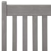 vidaXL Garden Reclining Chairs 6 pcs Grey Solid Acacia Wood