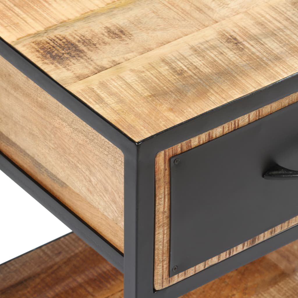 vidaXL Bedside Cabinet Solid Mango Wood 40x30x50 cm