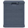 vidaXL Garden Storage Box 90 L Anthracite