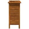 vidaXL Bar Table 110x50x105 cm Solid Acacia Wood