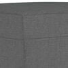 vidaXL Footstool Dark Grey 60x50x41 cm Fabric
