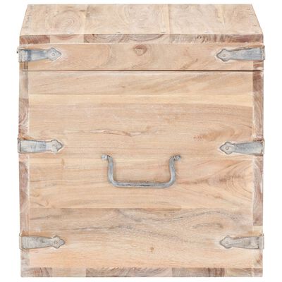 vidaXL Chest 40x40x40 cm Solid Acacia Wood