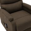 vidaXL Stand up Chair Brown Fabric