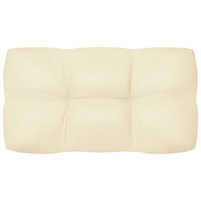 vidaXL Pallet Sofa Cushions 7 pcs Cream