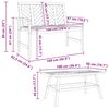vidaXL Garden Lounge Set Brown Solid Acacia wood