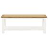vidaXL Coffee Table 110x55x40 cm Solid Oak Wood