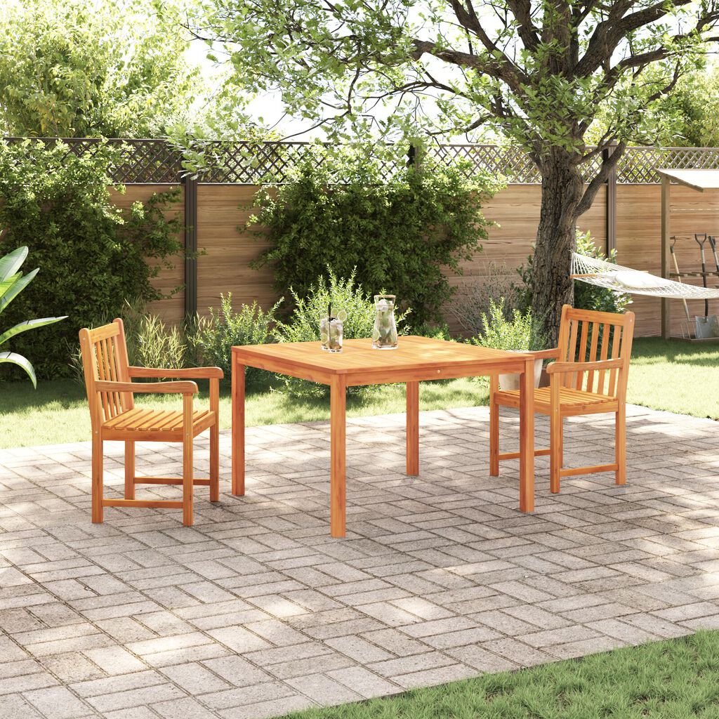vidaXL 3-Piece Garden Dining Set - Solid Acacia Wood