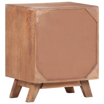 vidaXL Bedside Cabinet 40x30x50 cm Solid Mango Wood