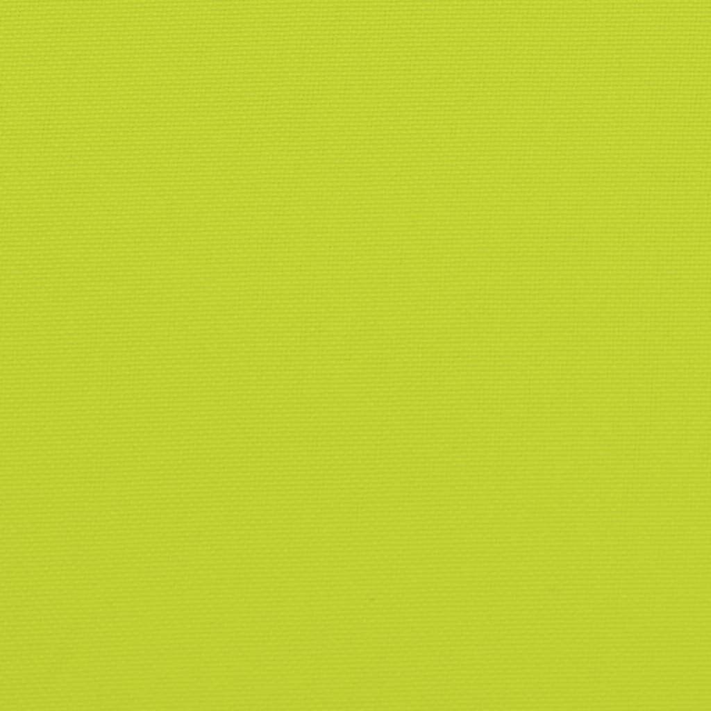 vidaXL Garden Bench Cushion Bright Green 120x(50+50)x7cm Oxford Fabric