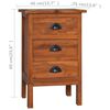vidaXL Bedside Cabinet 40x35x60 cm Solid Teak Wood
